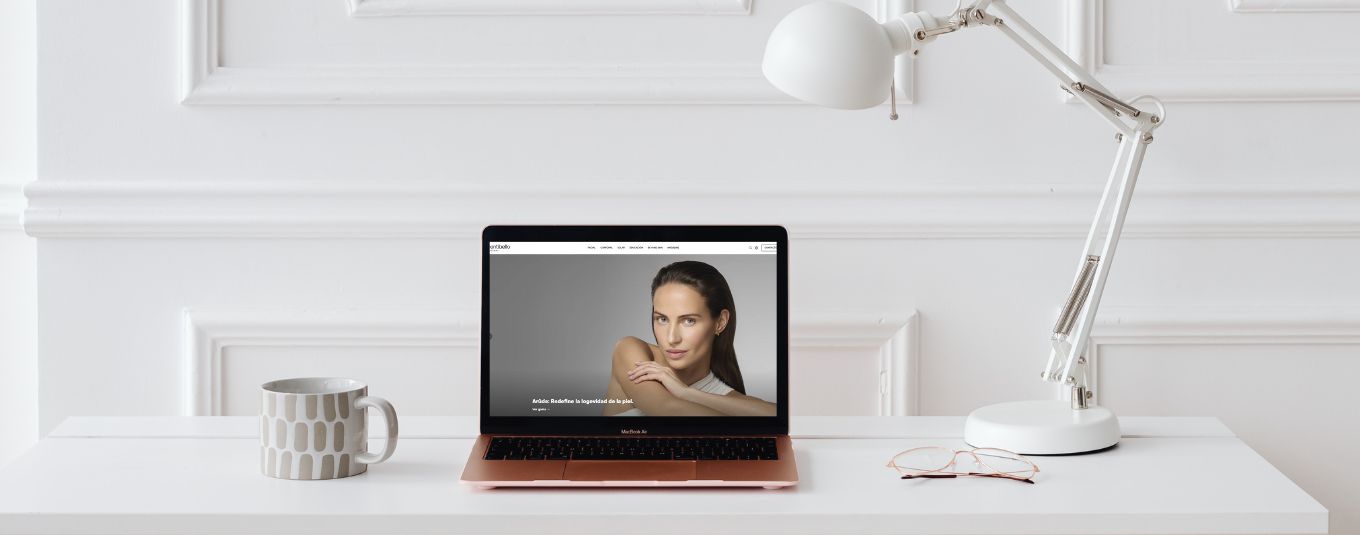 nueva web de Montibello Skincare